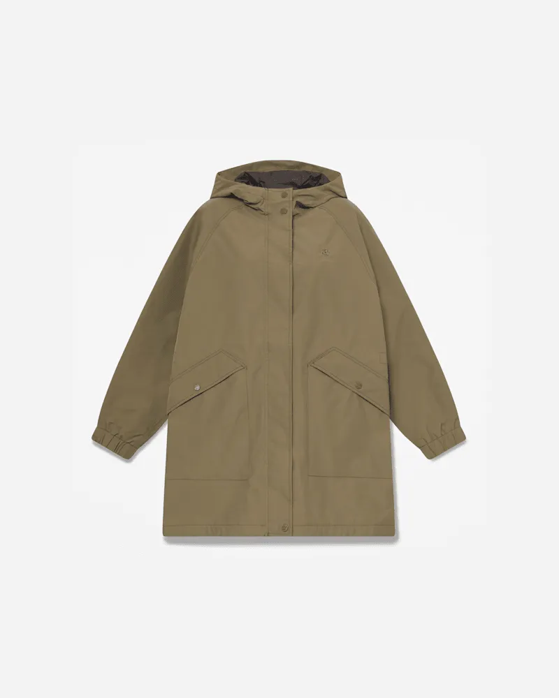 Timberland Wasserdichter Parka für Damen in Dunkelgrün, Damen, Grün, Größe Grün