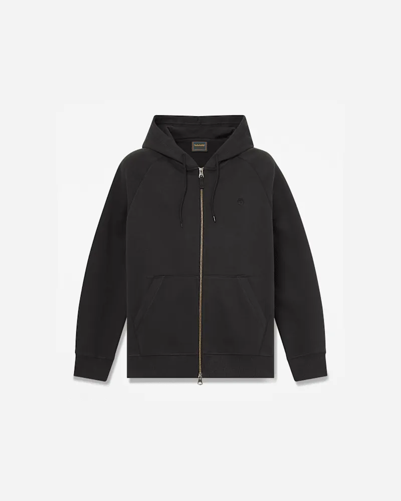Timberland Exeter River Hoodie mit durchgehendem Reißverschluss für Herren in Schwarz, Herren, Schwarz, Größe Schwarz
