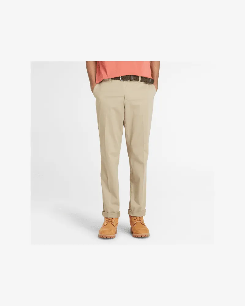 Timberland Claremont Chinohose aus Twill für Herren in Beige, Herren, Beige, Größe Beige