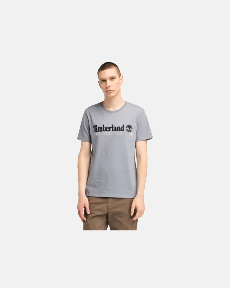 Timberland T-hirt mit „Etablihed 1973