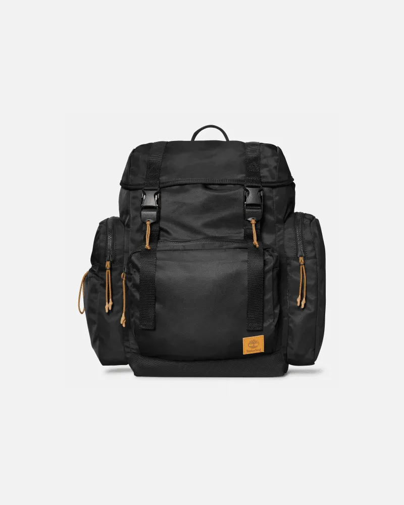 Timberland Nylonrucksack in Schwarz, Schwarz Schwarz