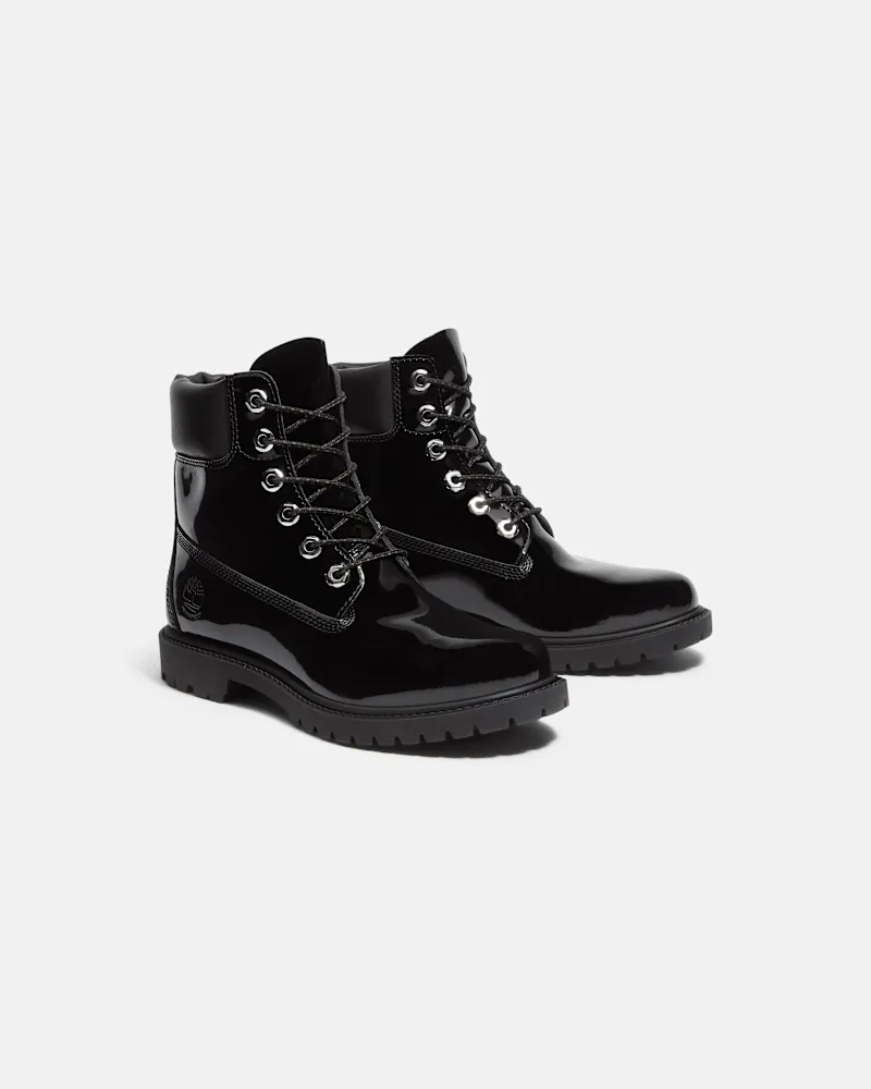 Timberland Wasserdichter Timberland Premium 6-Inch Boot für Damen in Schwarz, Damen, Schwarz, Größe Schwarz