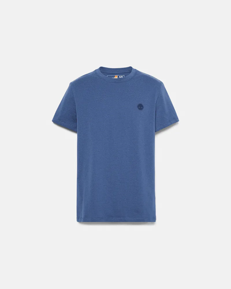 Timberland Dunstan River Kurzarm-T-Shirt für Herren in Dunkelblau, Herren, Blau, Größe Blau