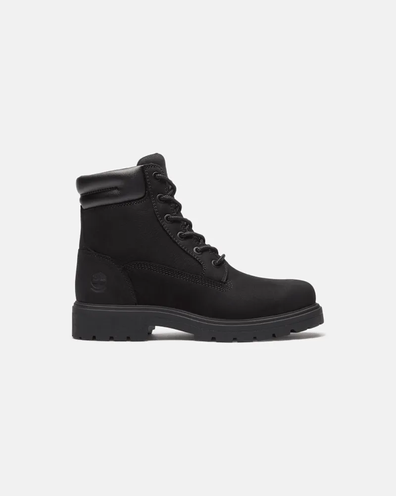 Timberland Wasserdichter Auburn Falls 6-Inch Boot für Damen in Schwarz, Damen, Schwarz, Größe Schwarz