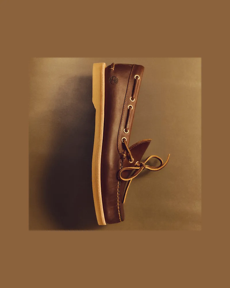 Timberland Handgefertigter Bootsschuh für Herren in Braun, Herren, Braun, Größe Braun