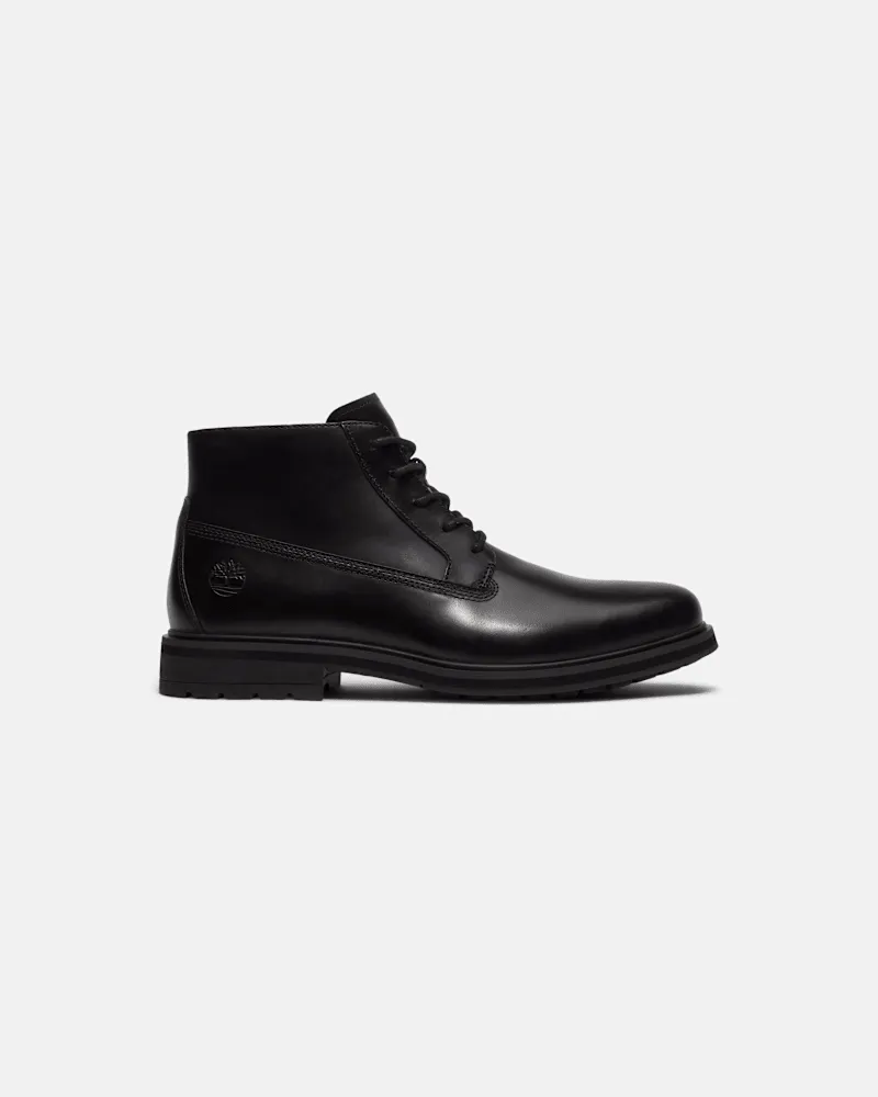 Timberland Weatherbucks Essential Chukka-Boot für Herren in Schwarz, Herren, Schwarz, Größe Schwarz