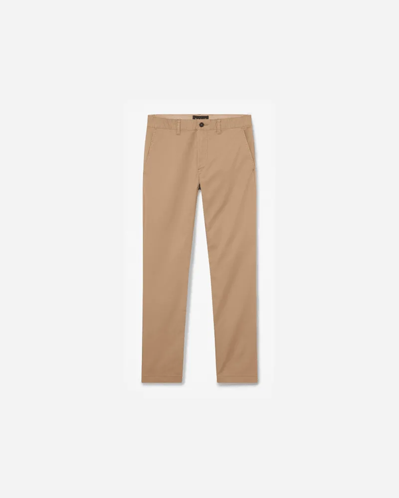 Timberland Claremont Chinohose aus Twill mit schmalem Bein für Herren in Hellbraun, Herren, Braun, Größe Braun