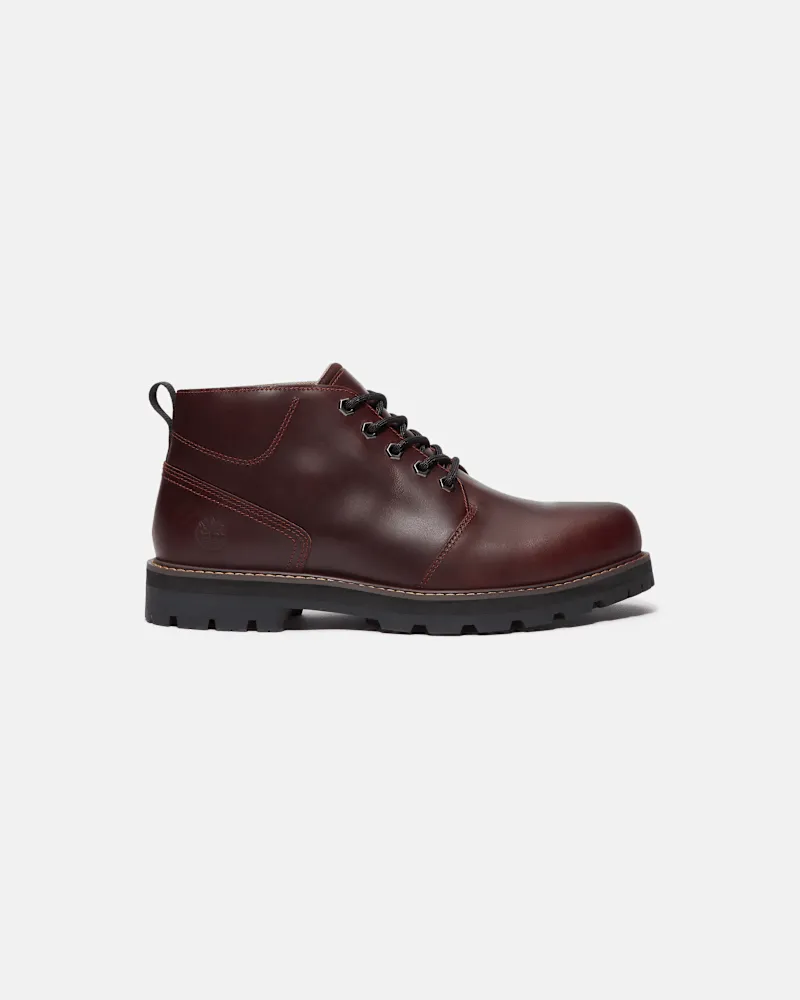 Timberland Wasserdichter Britton Road Chukka Boot für Herren in Burgunderrot, Herren, Burgunderrot, Größe Burgunderrot