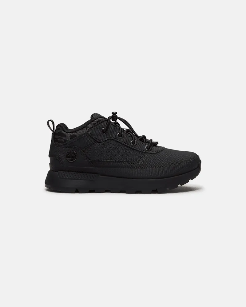 Timberland Field Trekker Bungee Sneaker für Jugendliche in Schwarz, Schwarz, Größe Schwarz