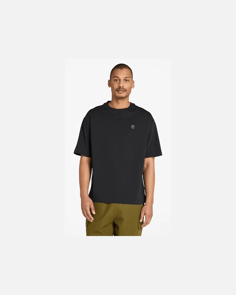Timberland Dunstan River Kurzarm-T-Shirt für Herren in Schwarz, Herren, Schwarz, Größe Schwarz