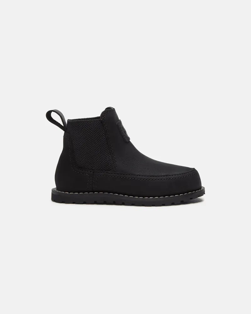 Timberland Pokey Pine Pull-On Stiefel für Kleinkinder in Schwarz/Rot, Schwarz, Größe Schwarz