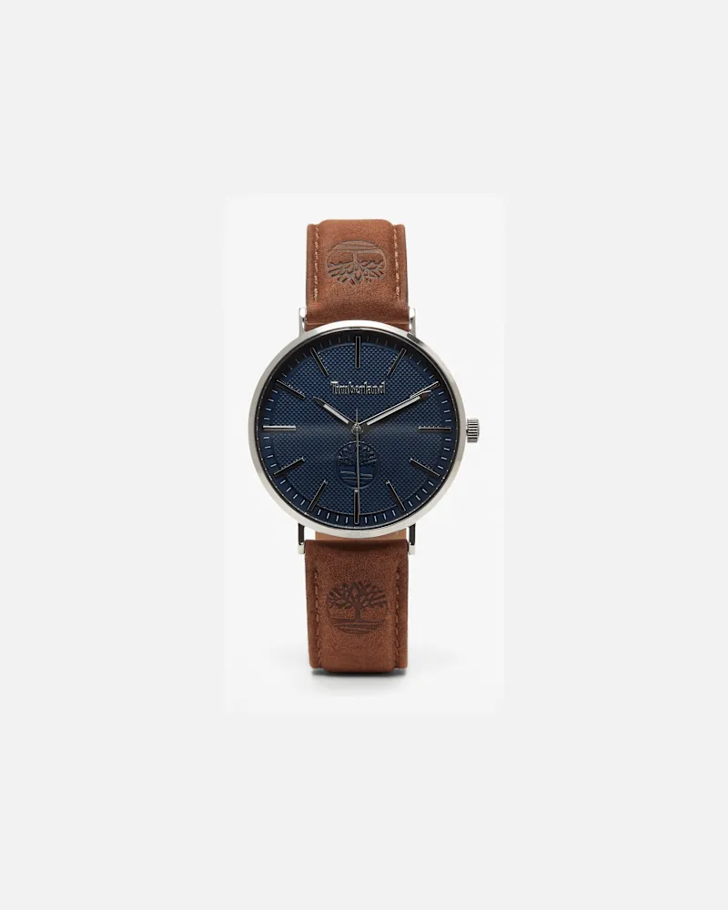 Timberland Armbanduhr mit Lederarmband für Herren, Herren, No Color No