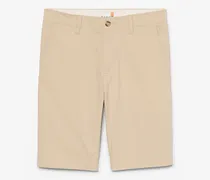 Claremont Chino-Shorts aus Popeline für Herren in Beige, Herren, Beige, Größe
