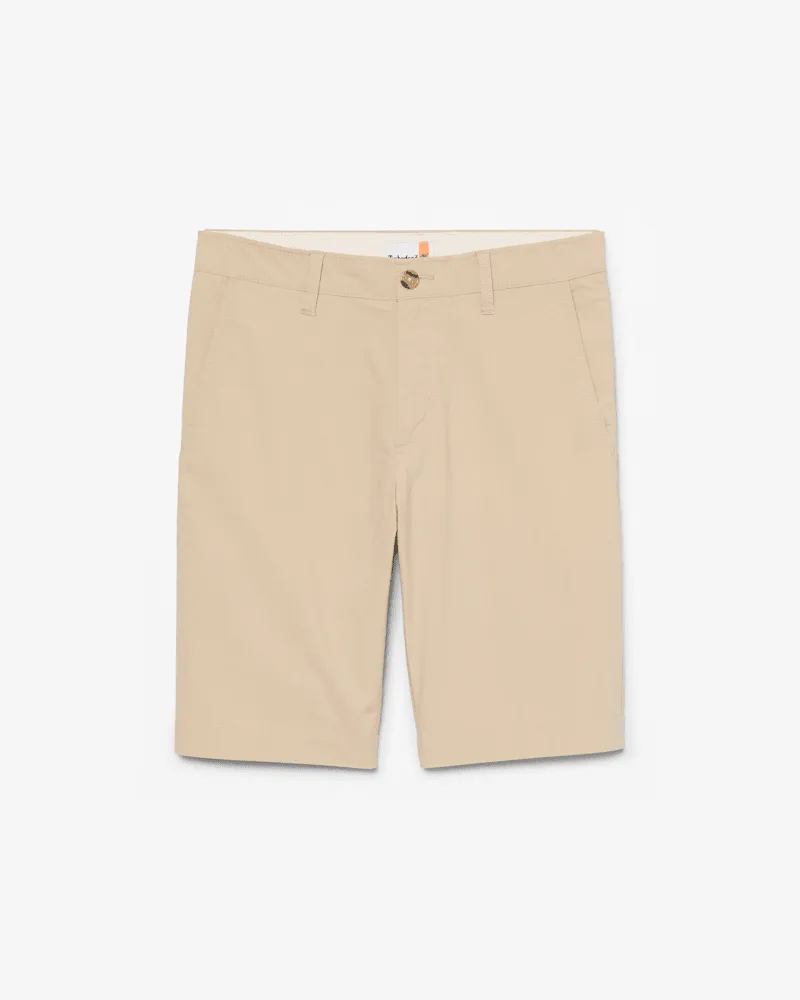 Timberland Claremont Chino-Shorts aus Popeline für Herren in Beige, Herren, Beige, Größe Beige