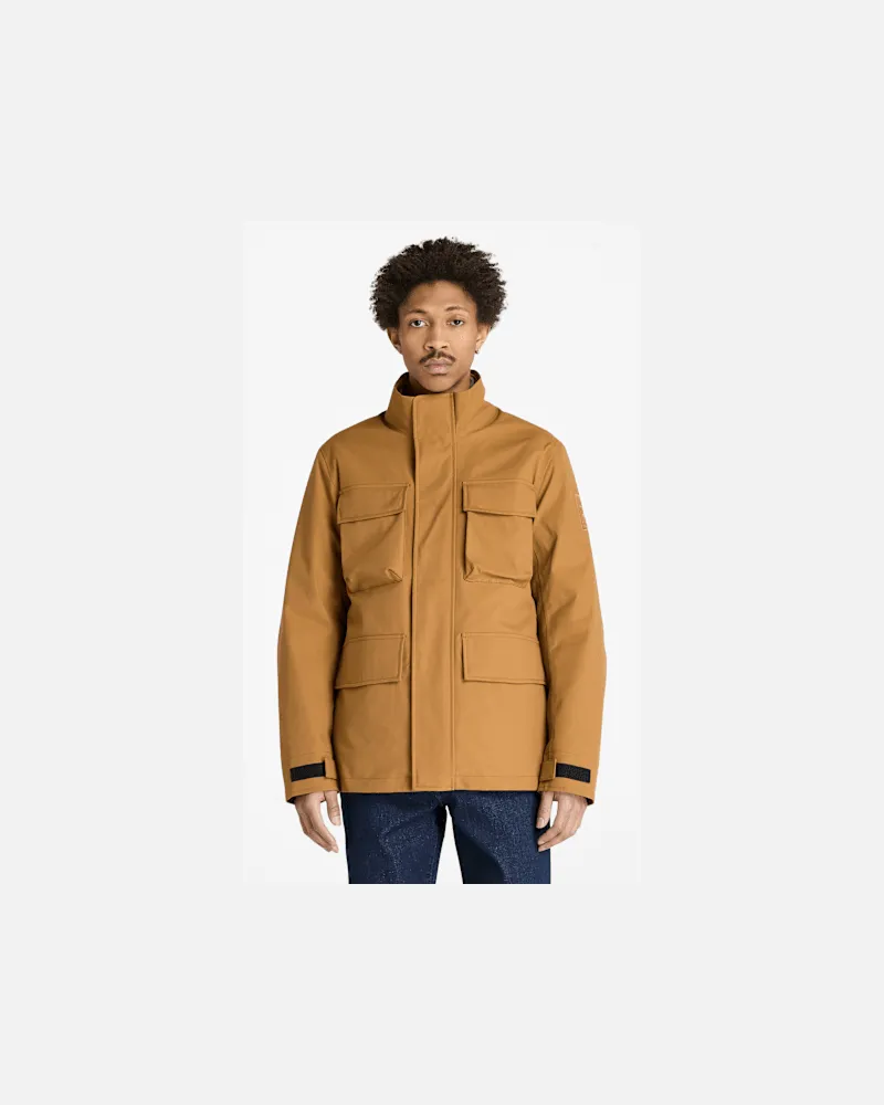 Timberland Wasserfeste Weston 3-in-1-Feldjacke für Herren in Dunkelgelb, Herren, Gelb, Größe Gelb
