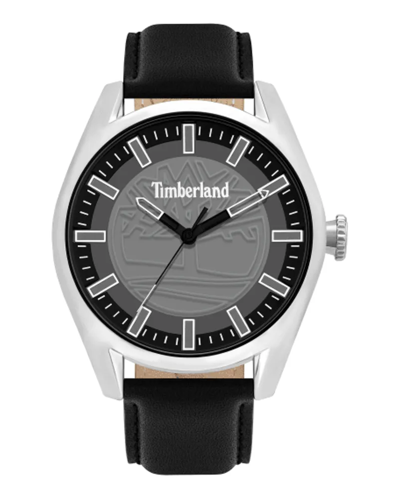 Timberland Ashfield Armbanduhr für Herren in Silber/Schwarz, Mann No