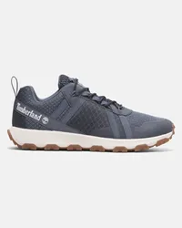 Timberland Wasserdichter Winsor Low-Top-Sneaker zum Schnüren für Herren in , Mann Blau