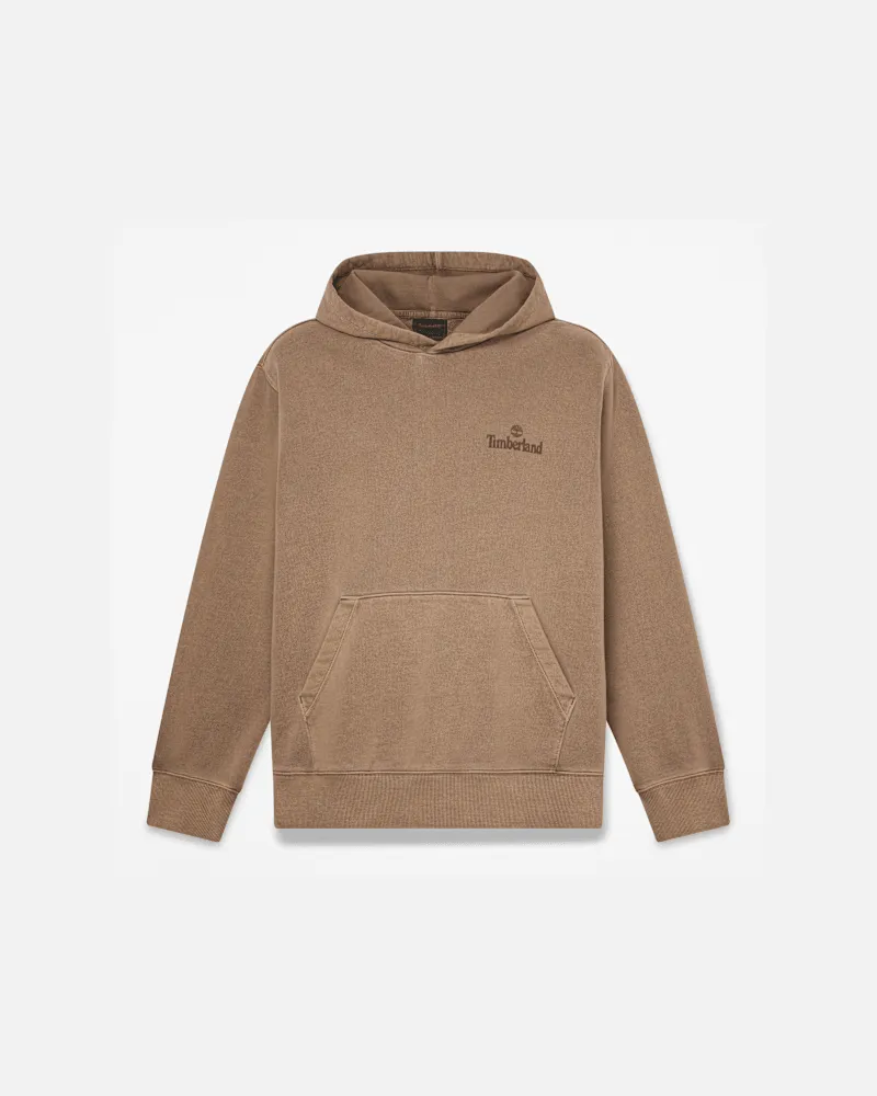 Timberland Stückgefärbter South Cabot Hoodie für Herren in Braun, Herren, Braun, Größe Braun