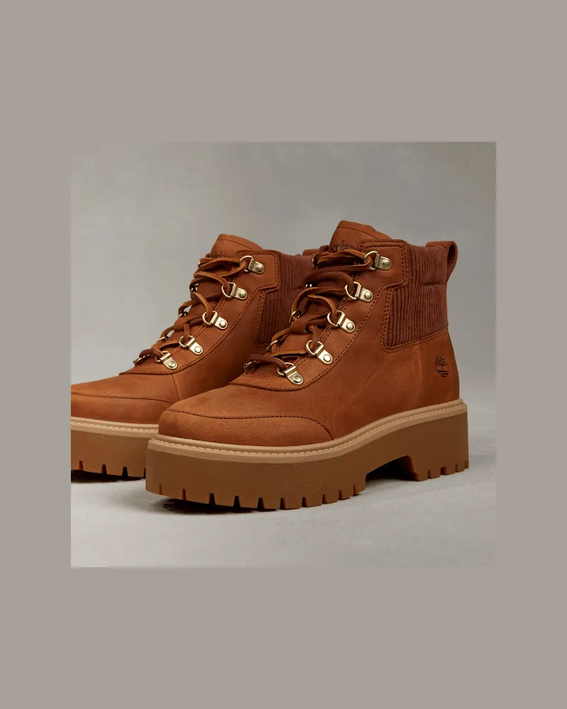 Timberland Stone Street Boot mit Plateausohle für Damen in Braun, Damen, Braun, Größe Braun