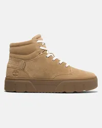 Timberland Laurel Court High-Top-Sneaker zum Schnüren für Damen in Hellbraun, Frau Beige