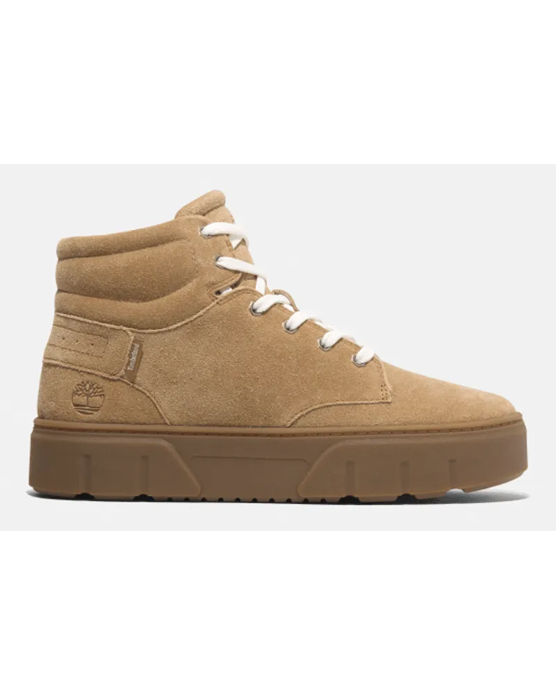 Timberland Laurel Court High-Top-Sneaker zum Schnüren für Damen in Hellbraun, Frau Beige