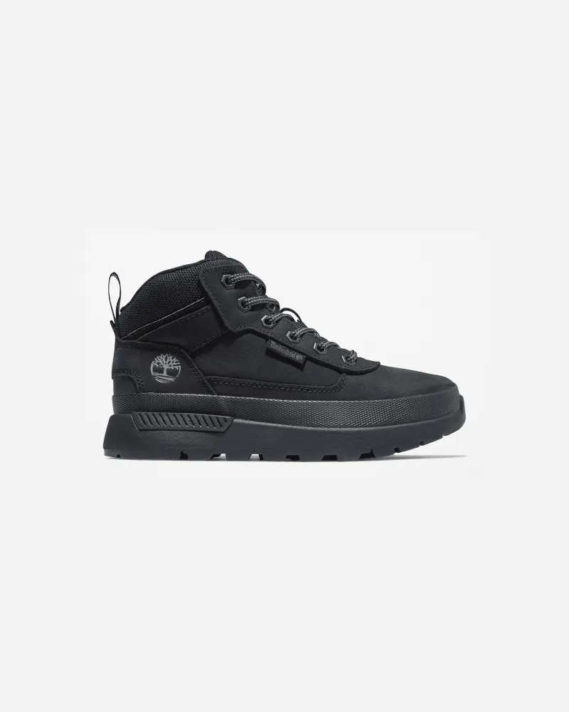 Timberland Halbhoher Field Trekker Sneaker für Kinder in Schwarz, Schwarz, Größe Schwarz