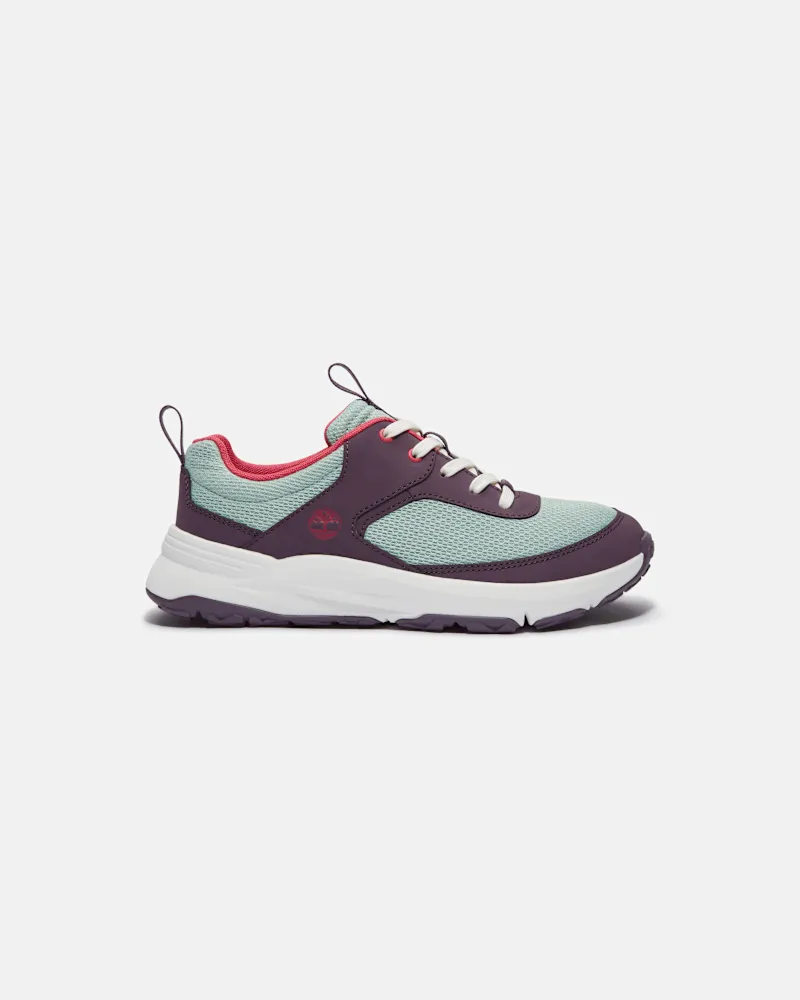 Timberland Motion Access Low-Top-Sneaker zum Schnüren für Kinder in Dunkelviolett, Violett, Größe Violett