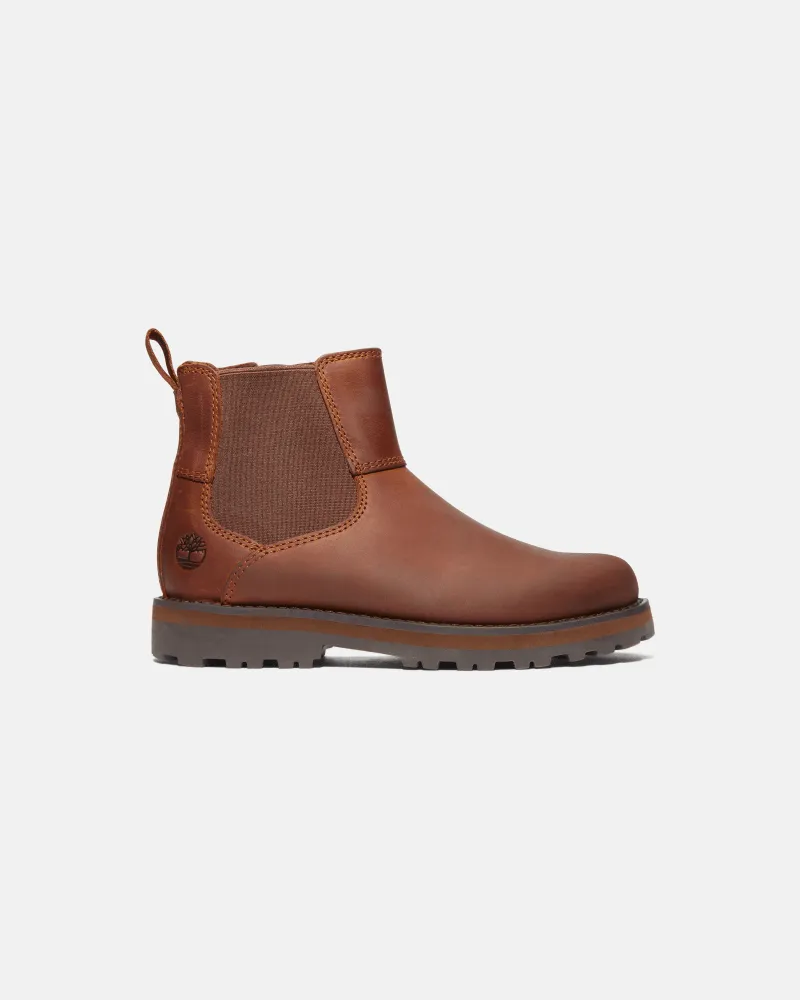 Timberland Courma Kid Chelsea Boot für Jugendliche in Schwarz, Braun, Größe Braun