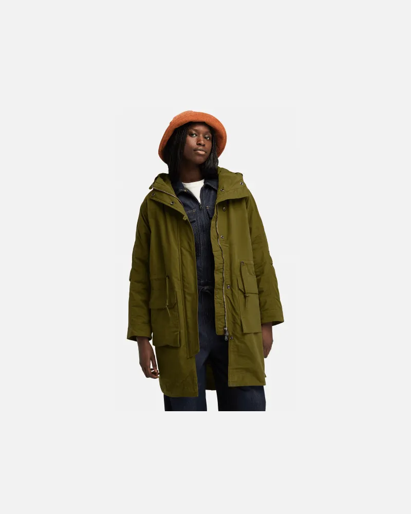 Timberland Leichter isolierter 2-in-1 City Parka für Damen in Grün, Damen, Grün, Größe Grün