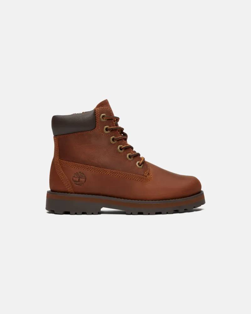Timberland Courma Kid Boot zum Schnüren für Kinder in Braun, Braun, Größe Braun