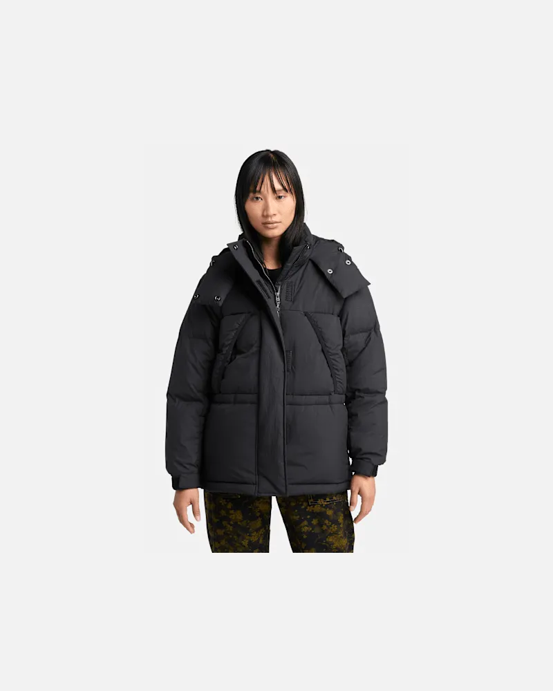 Timberland Howker Steppjacke aus recycelten Daunen für Damen in Schwarz, Damen, Schwarz, Größe Schwarz