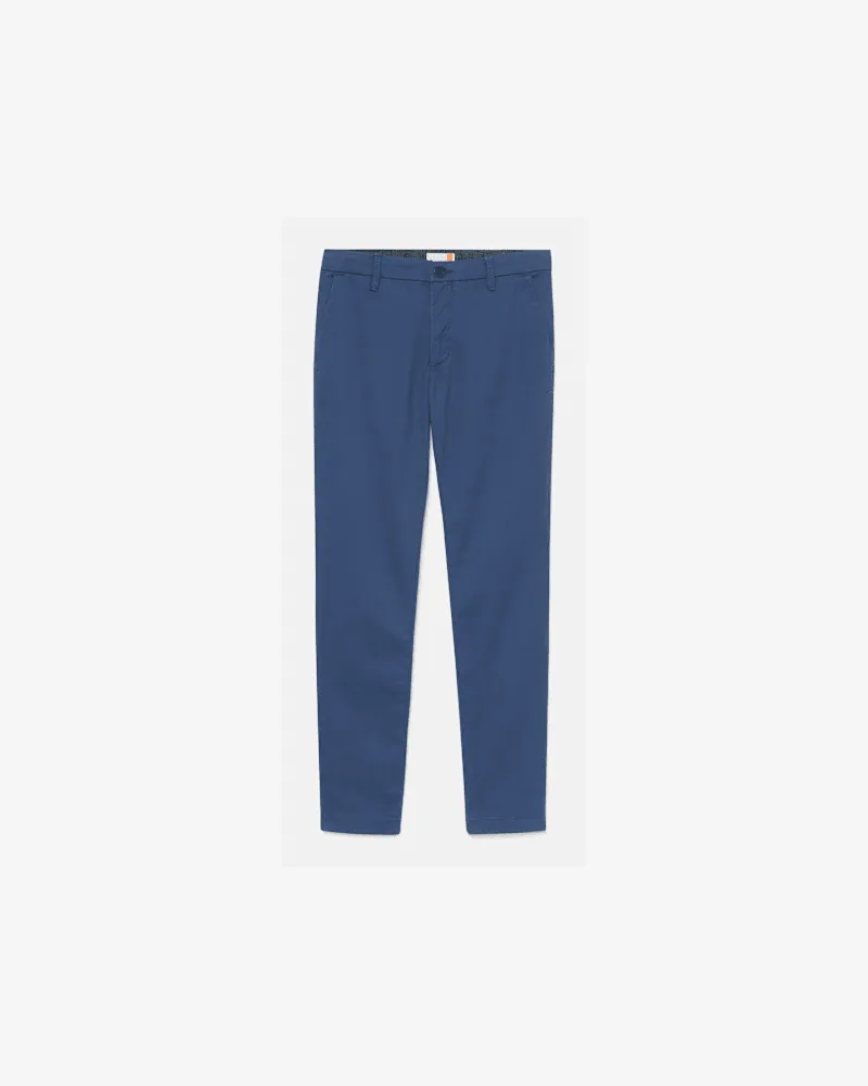 Timberland Claremont Chinohose aus Twill mit schmalem Bein für Herren in Blau, Herren, Blau, Größe Blau