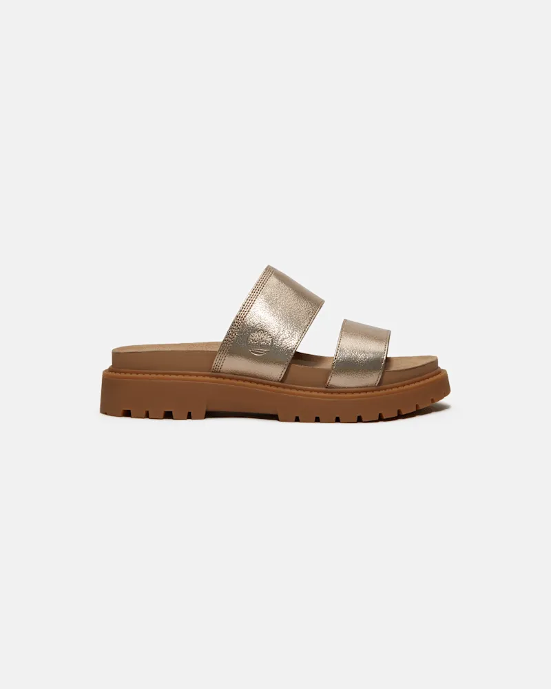 Timberland Clairemont Way Slide Sandale für Damen in Gelb, Damen, Gelb, Größe Gelb