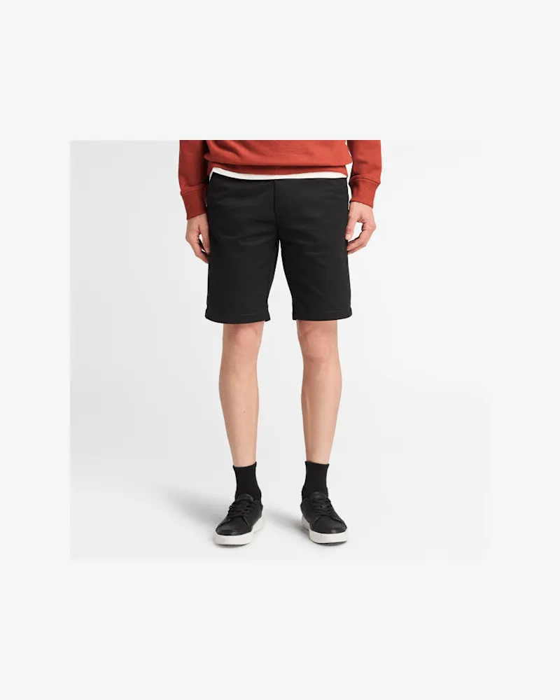 Timberland Claremont Chinoshorts aus Twill für Herren in Schwarz, Herren, Schwarz, Größe Schwarz