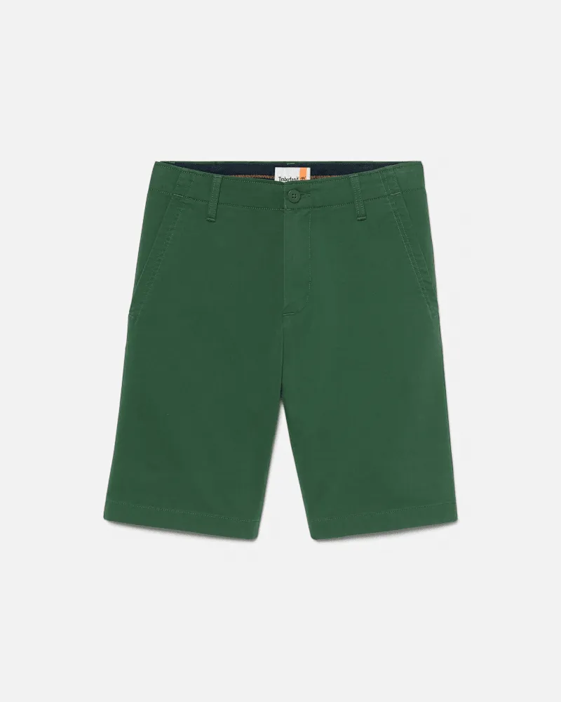 Timberland Topsfield Chino-Shorts aus Twill für Herren in Dunkelgrün, Herren, Grün, Größe Grün