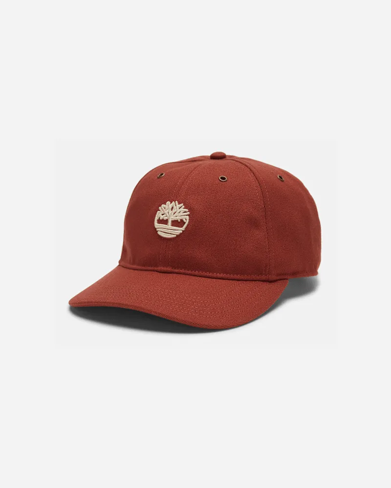 Timberland Modern Heritage Baseballcap in Rot, Rot Rot