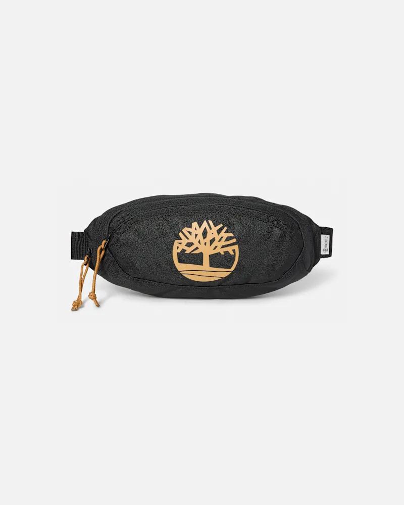 Timberland Outdoor-Schultertasche in Schwarz/Gelb, Schwarz Schwarz