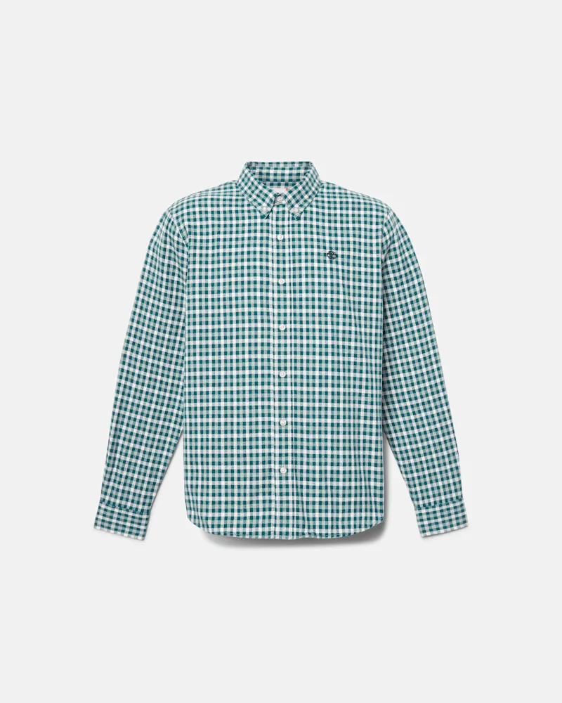 Timberland Solucell Air Vichykarohemd für Herren in Grau, Herren, Grau, Größe Grau