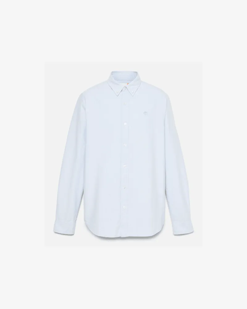 Timberland Oxford Streifenhemd für Herren in Blau, Herren, Blau, Größe Blau