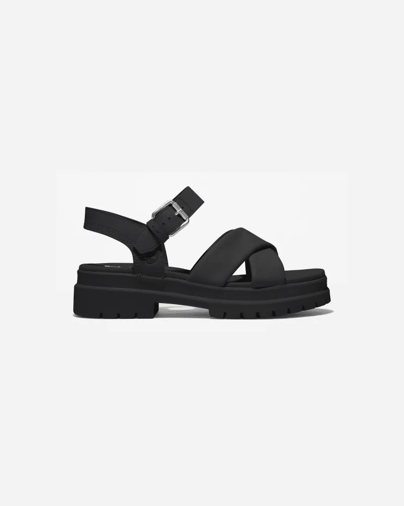 Timberland London Vibe Sandale mit Fersenriemen für Damen in Schwarz, Damen, Schwarz, Größe Schwarz