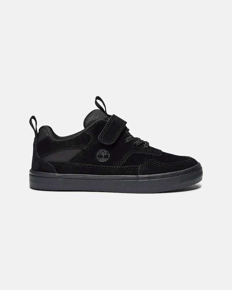 Timberland Stone Jump Sneaker mit Klettverschluss für Kinder in Schwarz, Schwarz, Größe Schwarz