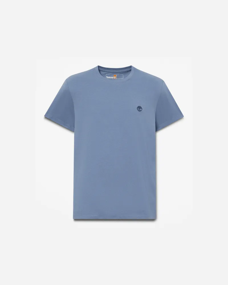 Timberland Oyster River Kurzarm-T-Shirt für Herren in Blau, Herren, Blau, Größe Blau