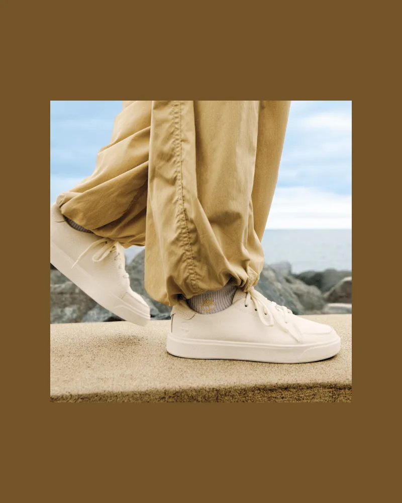 Timberland Emerson Street Sneaker für Damen in Weiß, Damen, Weiß, Größe Weiß