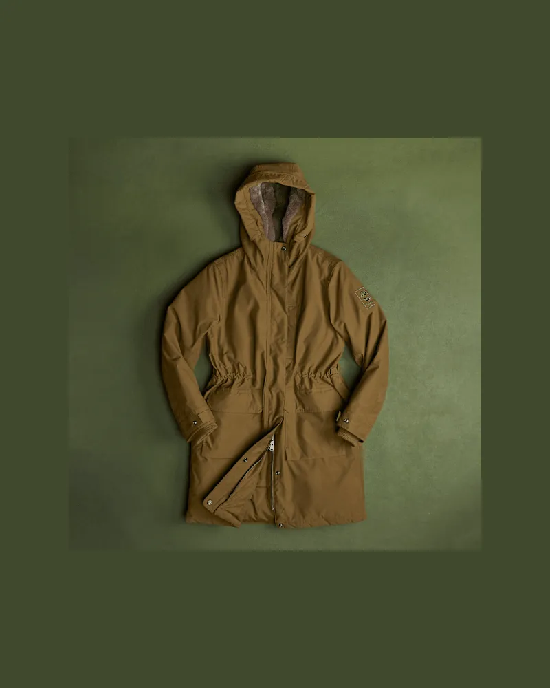 Timberland Wasserdichter Timberland Parka für Damen in Dunkelgrün, Damen, Grün, Größe Grün