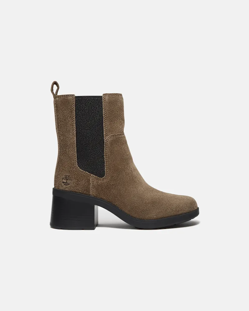 Timberland Bellevaux Chelsea Boot für Damen in Dunkelbraun/Schwarz, Damen, Braun, Größe Braun