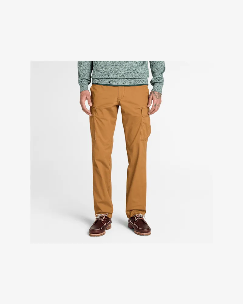 Timberland Timberland Brookline Cargohose aus Twill für Herren in Dunkelgelb, Herren, Gelb, Größe Gelb