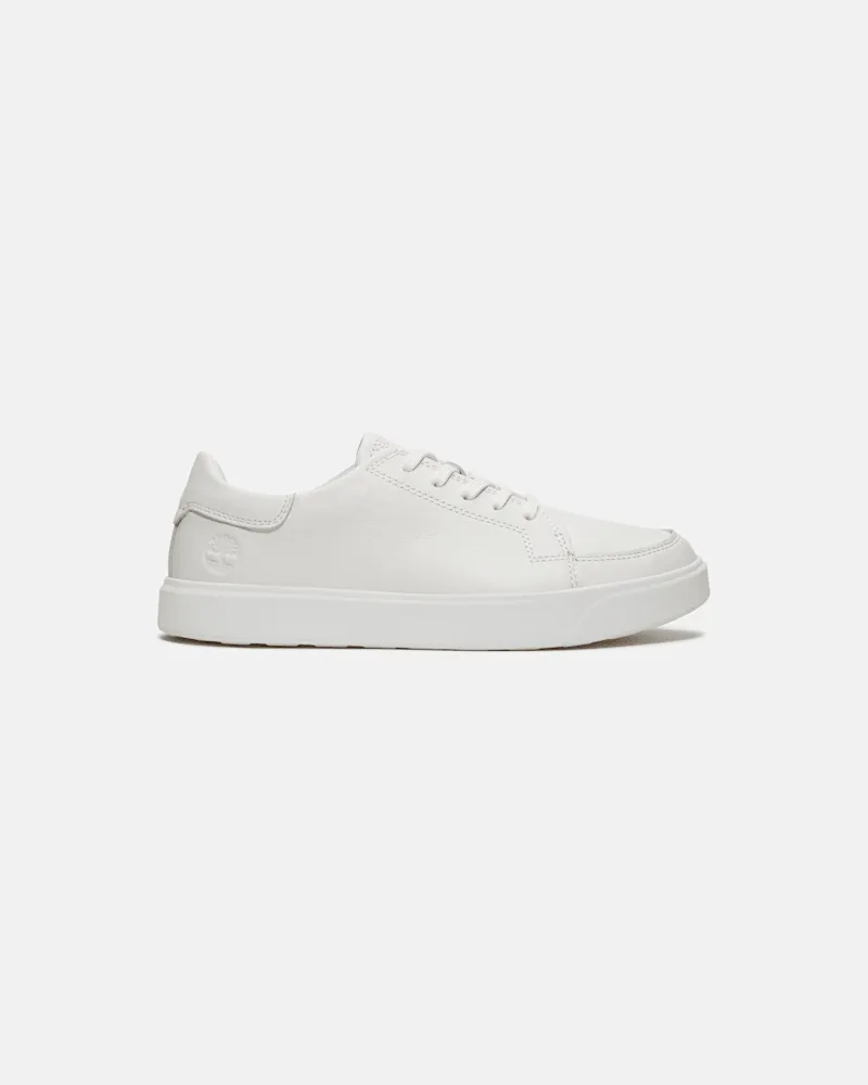 Timberland Emerson Street Low-Top-Sneaker zum Schnüren für Herren in Weiß, Herren, Weiß, Größe Weiß