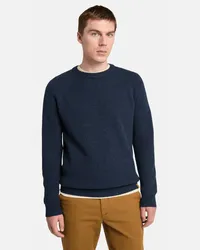 Timberland Phillips Brook Pullover mit Raglanärmeln für Herren in Dunkel, Mann Blau