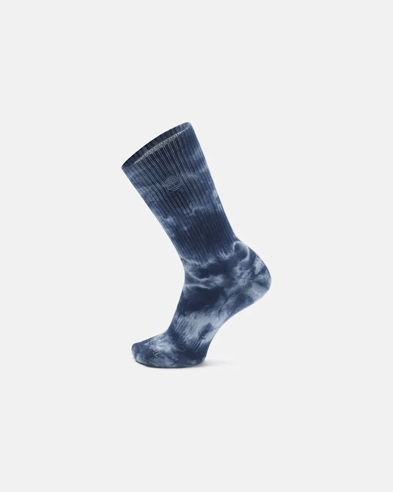 Timberland Sunbleached Crew Socken in Dunkelblau, Blau, Größe Blau