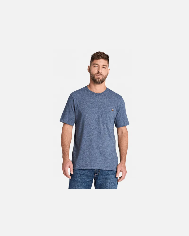 Timberland Timberland PRO Core T-Shirt mit Tasche für Herren in Blau, Herren, Blau, Größe Blau